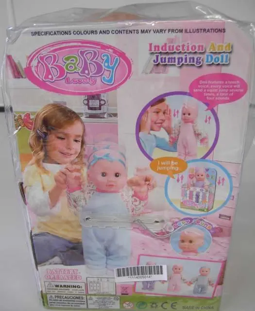 Foto do aviso oficial: Xin Ming Yue Baby Lovely Boneca de plástico — risco: Químico