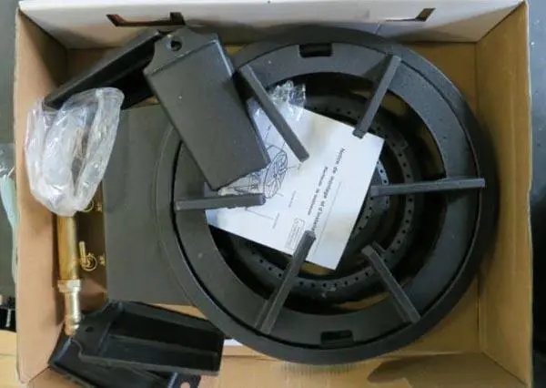 Photo de l’avis officiel: S'cook Réchaud Lessiveuse 3 Robinets Cuisinière à gaz — risque: Brûlures