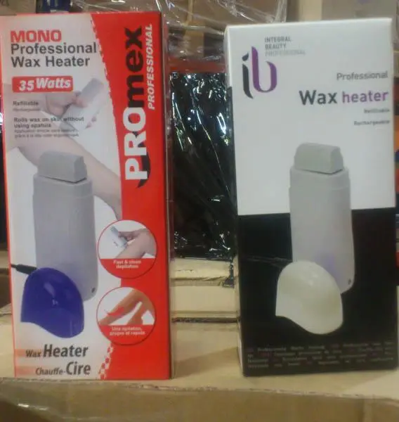 Foto uit de officiële melding: PROMEX Mono Professional Wax Heater Wasverwarmer voor ontharing — risico: Elektrische schok