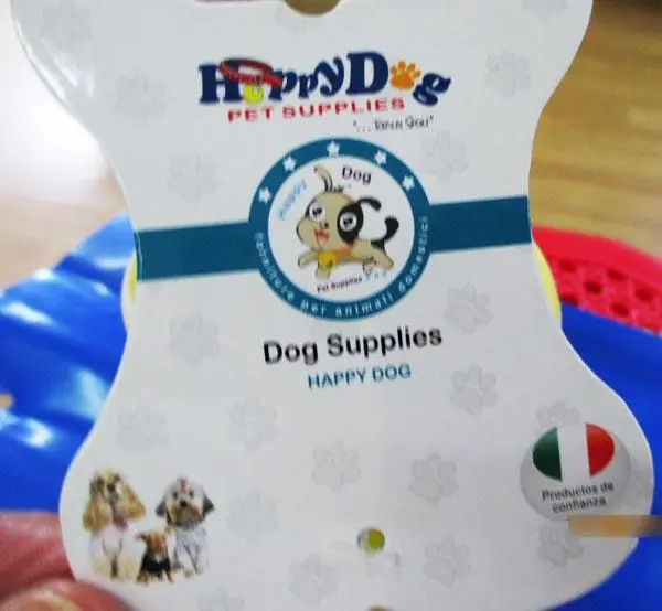 Foto do aviso oficial: HAPPY DOG Dog Supplies Brinquedo para animais de estimação — risco: Engasgamento