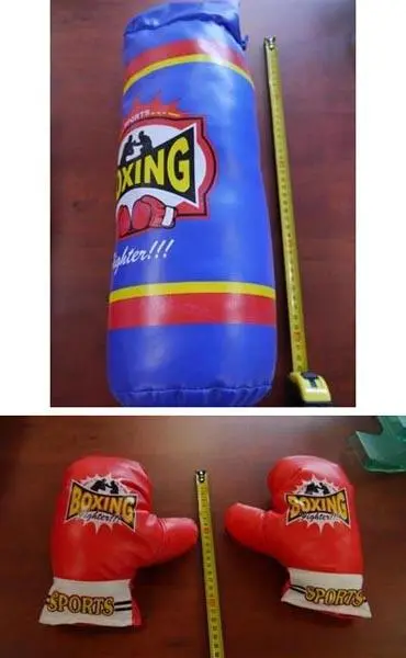 Foto do aviso oficial: MASTER GIFT IMPORT Set boxeo - juguete deportivo (Boxing set - sport toy) Conjunto de boxe de brinquedo — risco: Químico