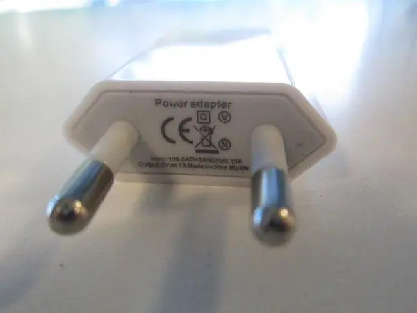 Photo de l’avis officiel: Cubot Power adapter Téléphone portable avec chargeur — risque: Choc électrique