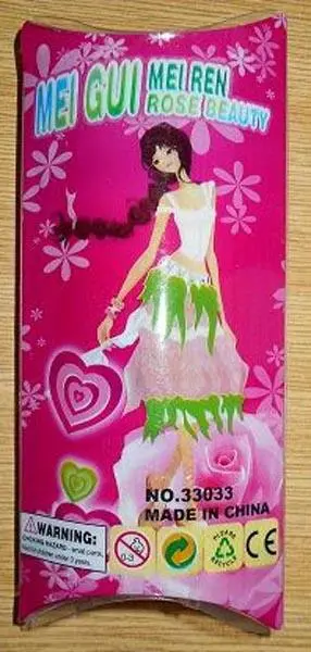 Photo de l’avis officiel: YOL Mei Gui - Mei Ren - Rose Beauty Poupée en plastique — risque: Risque chimique