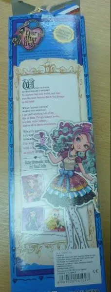 Foto do aviso oficial: T &amp; T Ever After High Boneca de plástico — risco: Químico