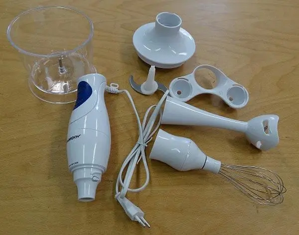 Foto dell’avviso ufficiale: Homday Mixeur à Main 3 en 1 Miscelatore di alimenti — rischio: Scossa elettrica