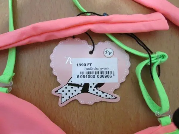 Photo de l’avis officiel: Power Flower Bikinis des filles — risque: Blessures