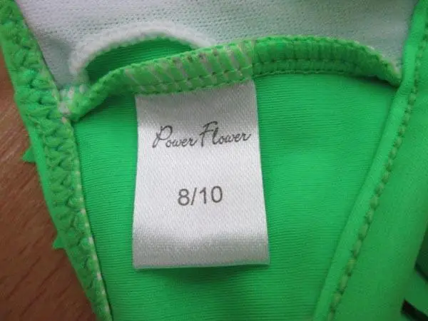 Photo de l’avis officiel: Power Flower Bikinis des filles — risque: Blessures