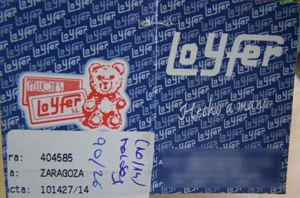 Foto aus der offiziellen Meldung: LOYFER Teddybär — Risiko: Ersticken