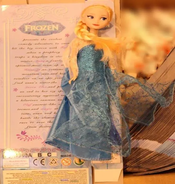 Photo de l’avis officiel: Frozen (may be counterfeit) Poupée en plastique — risque: Risque chimique