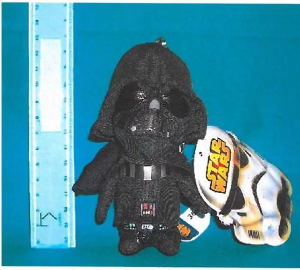 Photo de l’avis officiel: Disney / Joy Toy Star Wars Porte-clés avec figurine — risque: Risque chimique