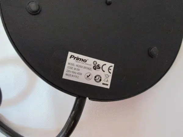Photo de l’avis officiel: Primo Cafetière électrique — risque: Brûlures