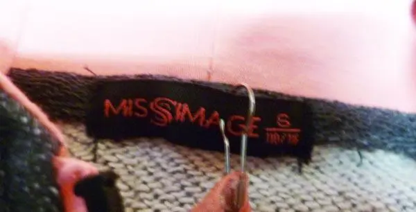 Foto do aviso oficial: Miss Image Pijama infantil — risco: Estrangulamento