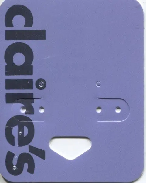 Foto dell’avviso ufficiale: Claire's Orecchini — rischio: Rischio chimico
