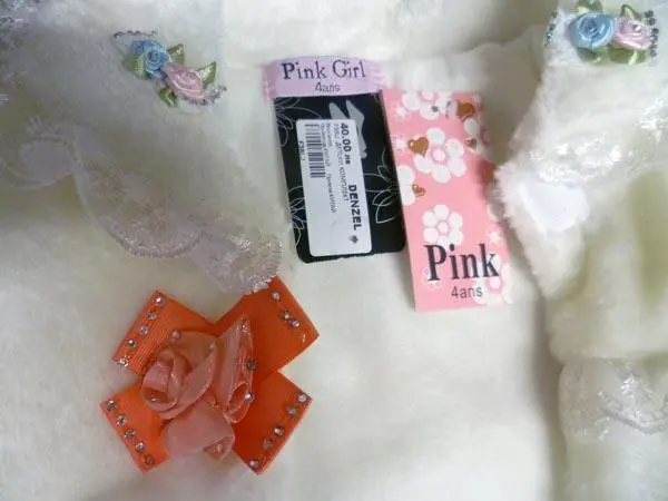 Foto uit de officiële melding: Pink Girl Meisjes kleding set — risico: Verwonding