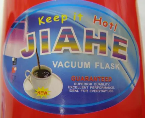 Foto dell’avviso ufficiale: JIAHE Vacuum Flask Flacone Thermos — rischio: Rischio chimico