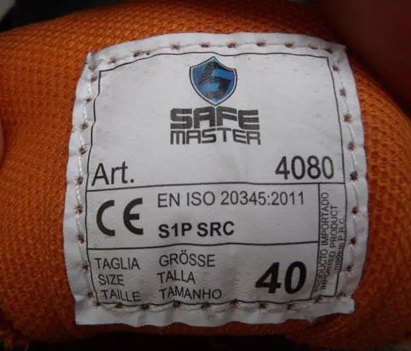 Photo de l’avis officiel: Safe Master Bottes de sécurité pour hommes — risque: Risque chimique