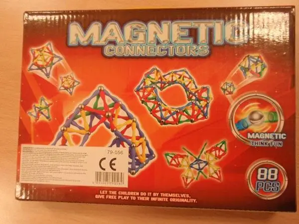 Photo de l’avis officiel: KAPAXKO Magnetics Connectors/Magnetic World Jouets magnétiques — risque: Blessures