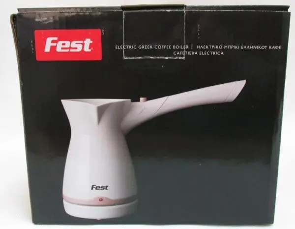Photo de l’avis officiel: Fest Electric Greek Coffee Boiler Cafetière — risque: Brûlures