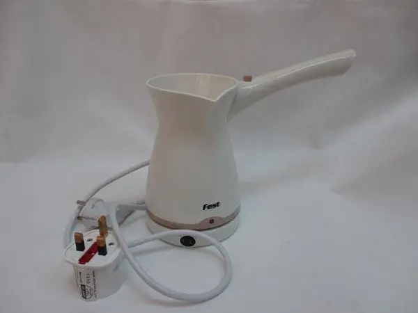 Photo de l’avis officiel: Fest Electric Greek Coffee Boiler Cafetière — risque: Brûlures