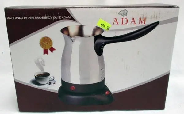 Photo de l’avis officiel: Adam Electric Coffee Maker Cafetière — risque: Brûlures