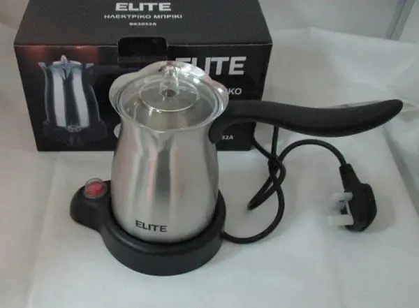 Photo de l’avis officiel: ELITE Electric Coffee Maker Cafetière — risque: Brûlures