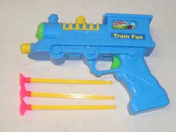 Zdjęcie z oficjalnego zgłoszenia: Thomas&amp;Friends (THE PRODUCT IS COUNTERFEIT) Thomas Soft Bullet Gun Pistolet zabawkowy z pociskami — ryzyko: Zadławienie