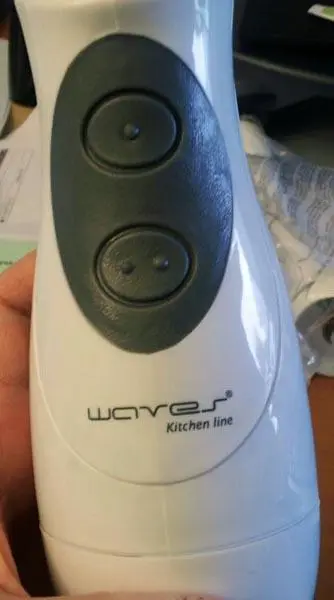 Foto dell’avviso ufficiale: Waves Stick Mixer Set Miscelatore di alimenti — rischio: Tagli