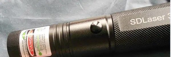 Foto aus der offiziellen Meldung: SDLaser Green Laser Pointer Laserpointer — Risiko: Sehschaden