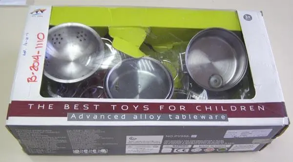 Photo de l’avis officiel: YTY TOYS Kitchen Ensemble de jouets de cuisine — risque: Risque chimique