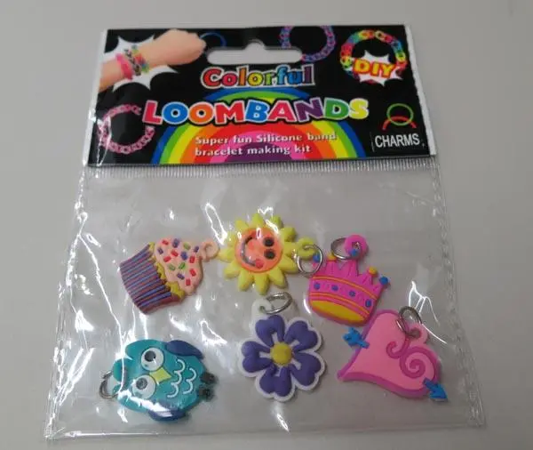 Photo de l’avis officiel: Colorful Loombands,  Charms Charmes de bande à tisser — risque: Risque chimique