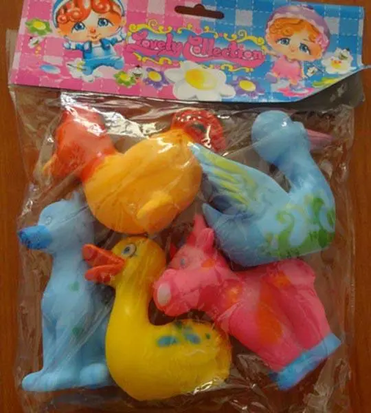 Photo de l’avis officiel: Lovely Collection Jouets de bain — risque: Risque chimique & Étouffement (A12/0642/15)