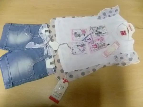 Foto aus der offiziellen Meldung: Popolin Kinderkleidungsset — Risiko: Ersticken & Verletzungen