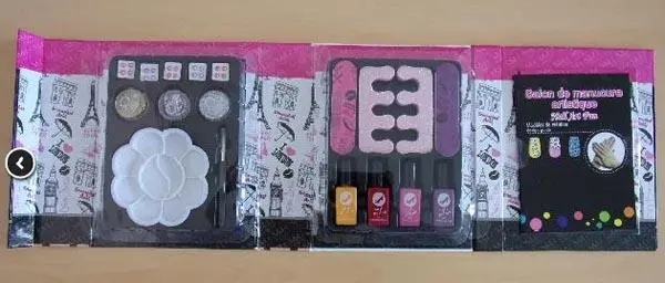 Photo de l’avis officiel: S&amp;Li Cosmetics - Kimyon Nail art book Ensemble de manucure pour enfants — risque: Risque chimique