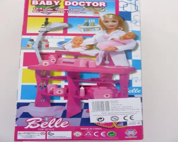 Photo from the official notice: Samefa 1) "Seabed of Fairy Tale World", 2) "Happy Devil Girl" 3) "Belle baby Doctor" plastic dolls — chemical risk