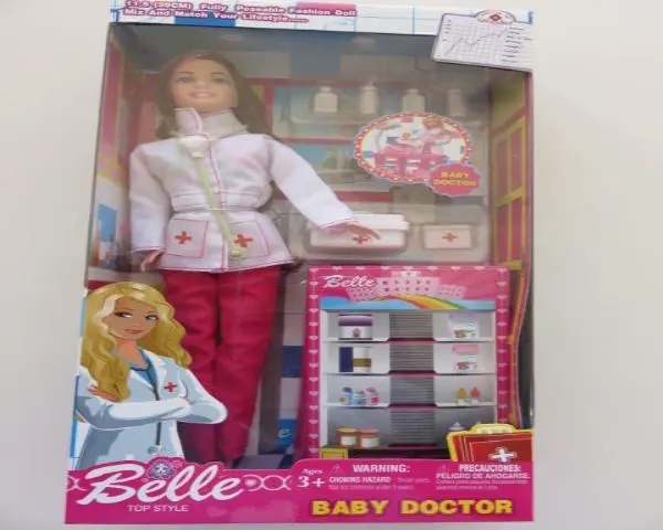 Photo from the official notice: Samefa 1) "Seabed of Fairy Tale World", 2) "Happy Devil Girl" 3) "Belle baby Doctor" plastic dolls — chemical risk