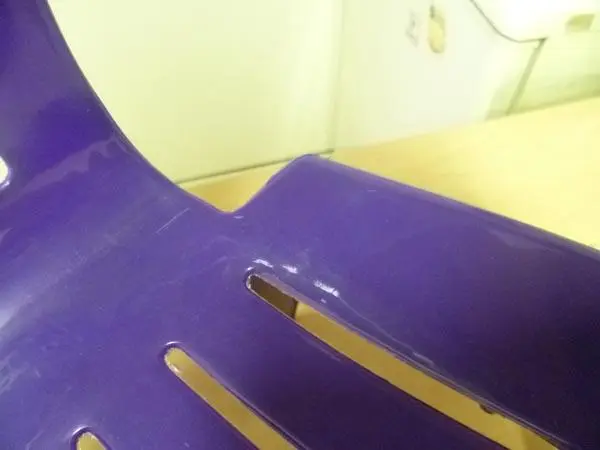 Foto uit de officiële melding: POLYTIME Kids chair Plastic kinderstoel — risico: Verwonding
