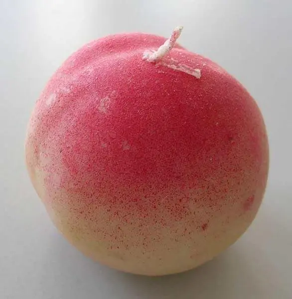 Photo de l’avis officiel: Fruit Flavor Candle Craftwork Bougies décoratives — risque: Étouffement