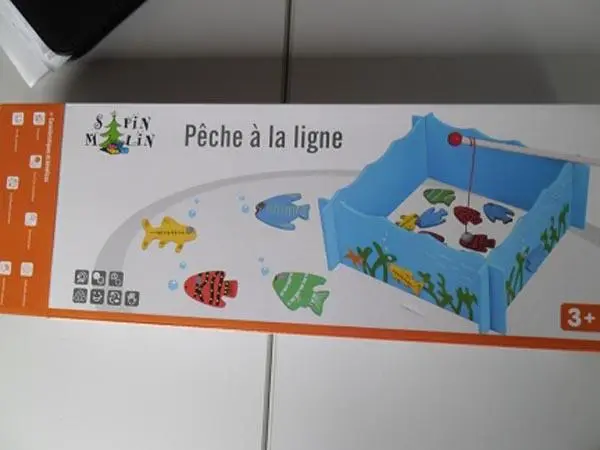 Photo de l’avis officiel: SAPIN MALIN Peche a la ligne Jouet de pêche — risque: Étouffement & Suffocation