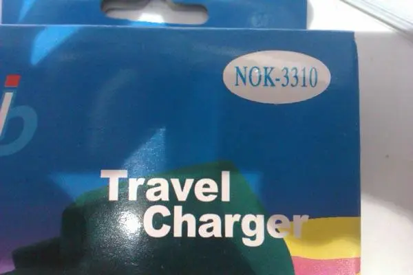 Photo from the official notice: Travel Charger mobile telephone charger — electric shock & fire risk