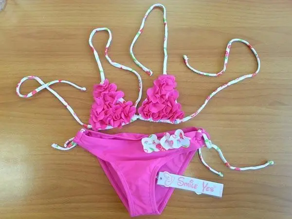 Photo de l’avis officiel: Smile Yes Bikini des filles — risque: Blessures & Etranglement