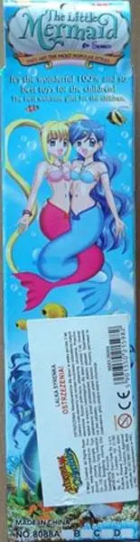 Photo de l’avis officiel: Mega Creative The Little Mermaid Poupée en plastique — risque: Risque chimique