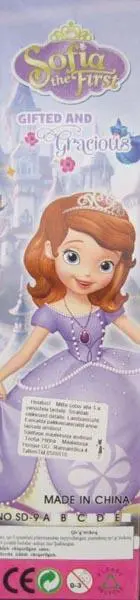 Foto do aviso oficial: Sofia the First Boneca de plástico — risco: Químico (A12/0868/15)