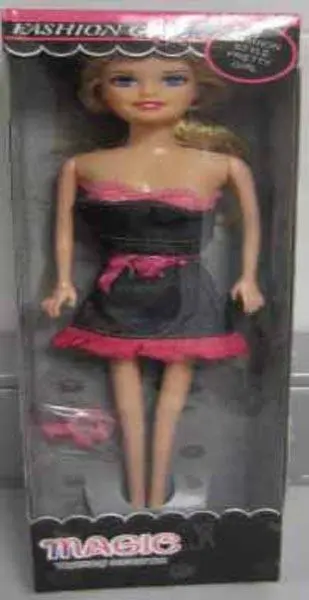 Foto do aviso oficial: 'Morden Girl' and 'Fashion Girl' Bonecas de plástico — risco: Químico