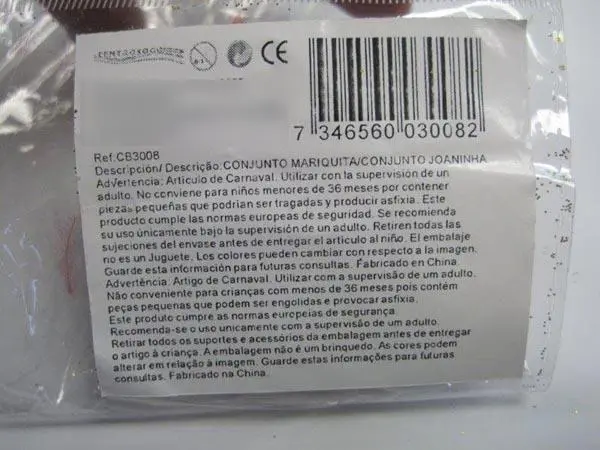 Photo from the official notice: Adaptador 3 Vias Tipo Cruz plug adaptor — electric shock risk