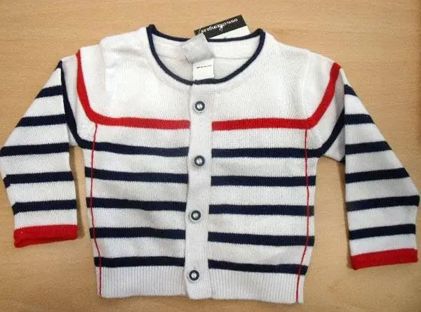 Foto aus der offiziellen Meldung: Charanga Kinder Cardigan — Risiko: Ersticken