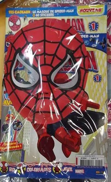 Photo de l’avis officiel: Marvel Spider-man et ses Amis Masque Spiderman — risque: Brûlures