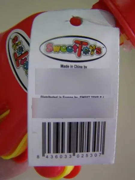 Foto dell’avviso ufficiale: Sweet Toys Bubble hands pompero Giocattolo della bolla di sapone — rischio: Rischio microbiologico