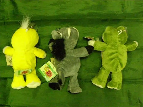 Photo de l’avis officiel: Boyds/SEVEN Plüss ajándék Jouets souples avec ventouse — risque: Risque chimique & Étouffement (A12/1050/15)