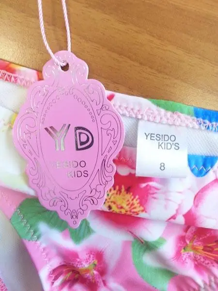 Photo de l’avis officiel: YES! DO KID'S (YES!DO) Bikini des filles — risque: Blessures (A12/1077/15)