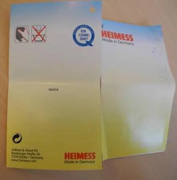 Foto dell’avviso ufficiale: Heimess Cloth picture book with sootherchain Libro morbido con supporto di succhietto — rischio: Ostruzione delle vie aeree